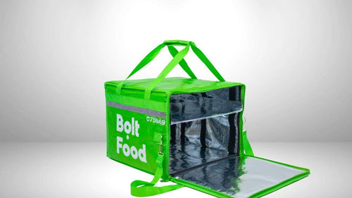 Geantă de Livrare Bolt Food pentru Mașină/Bicicletă – Izolată, Rezistentă, Profesională