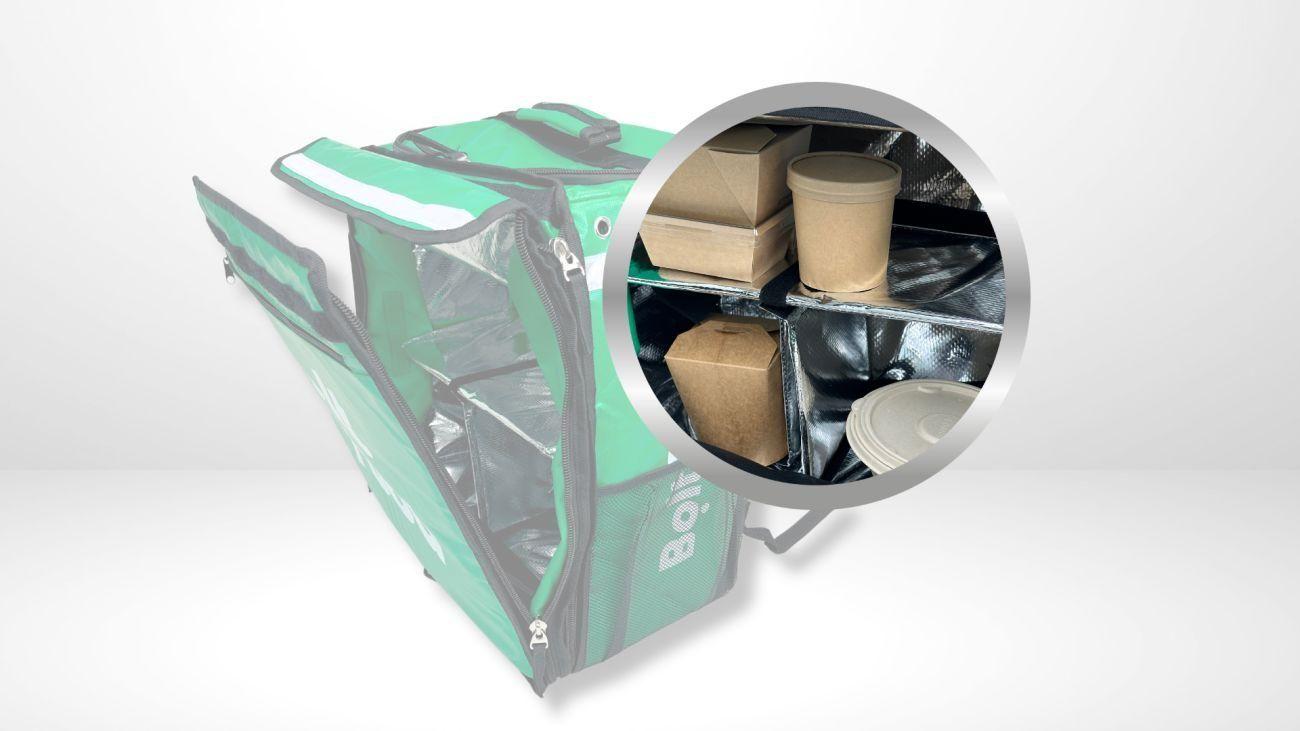 Geantă Telescopică Cubică Bolt Food – Profesională, Izolată și Extensibilă