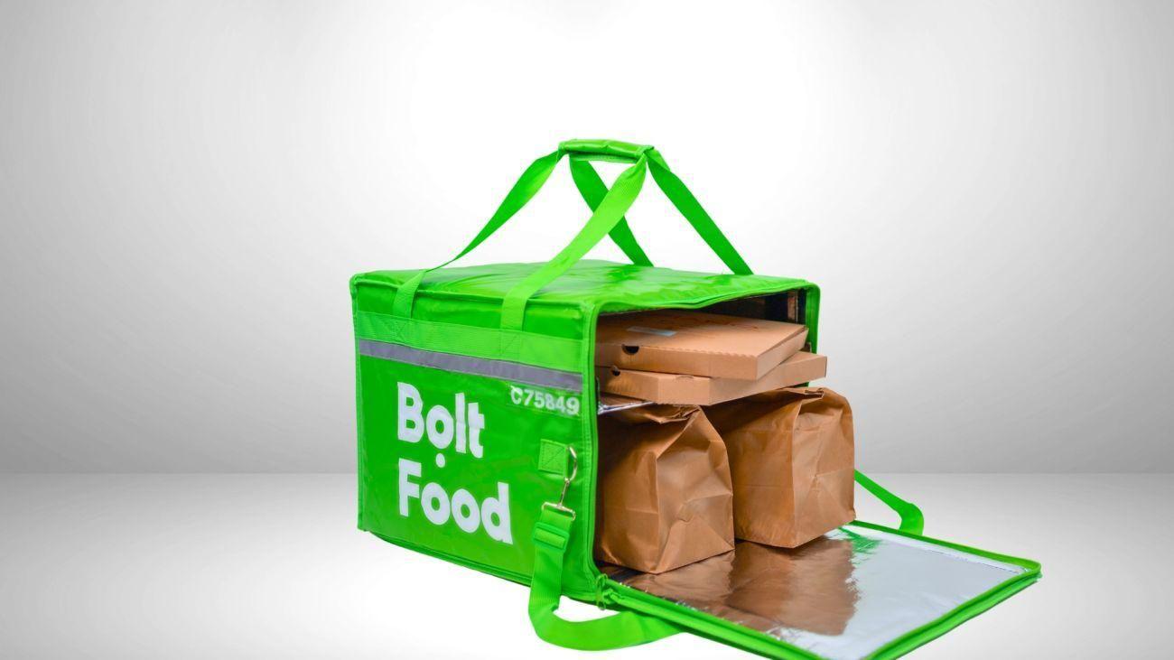 Geantă de Livrare Bolt Food pentru Mașină/Bicicletă – Izolată, Rezistentă, Profesională